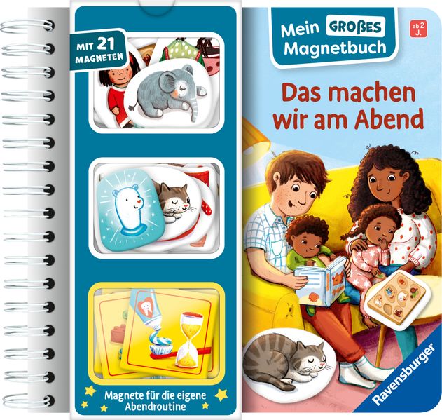 Mein großes Magnetbuch - Das machen wir am Abend (Mängelexemplar)