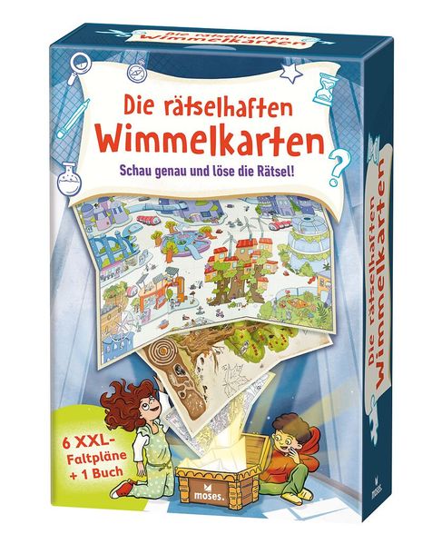 X_Die rätselhaften Wimmelkarten (Mängelexemplar)