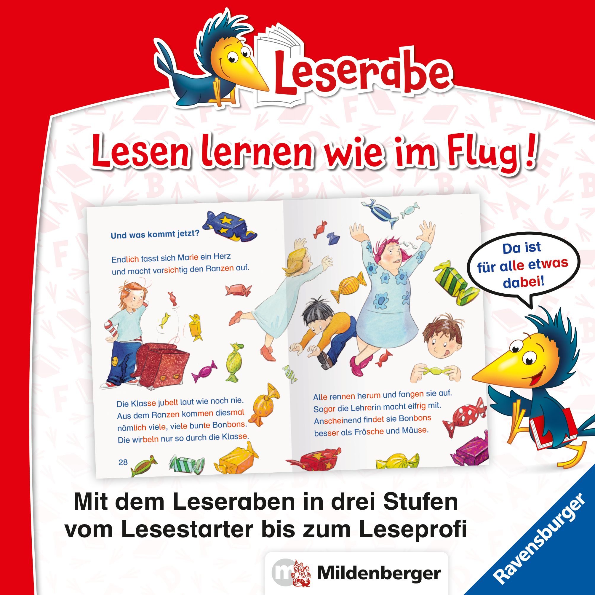 Leserabe mit Mildenberger Silbenmethode - Der verhexte Schulranzen (Mängelexemplar)