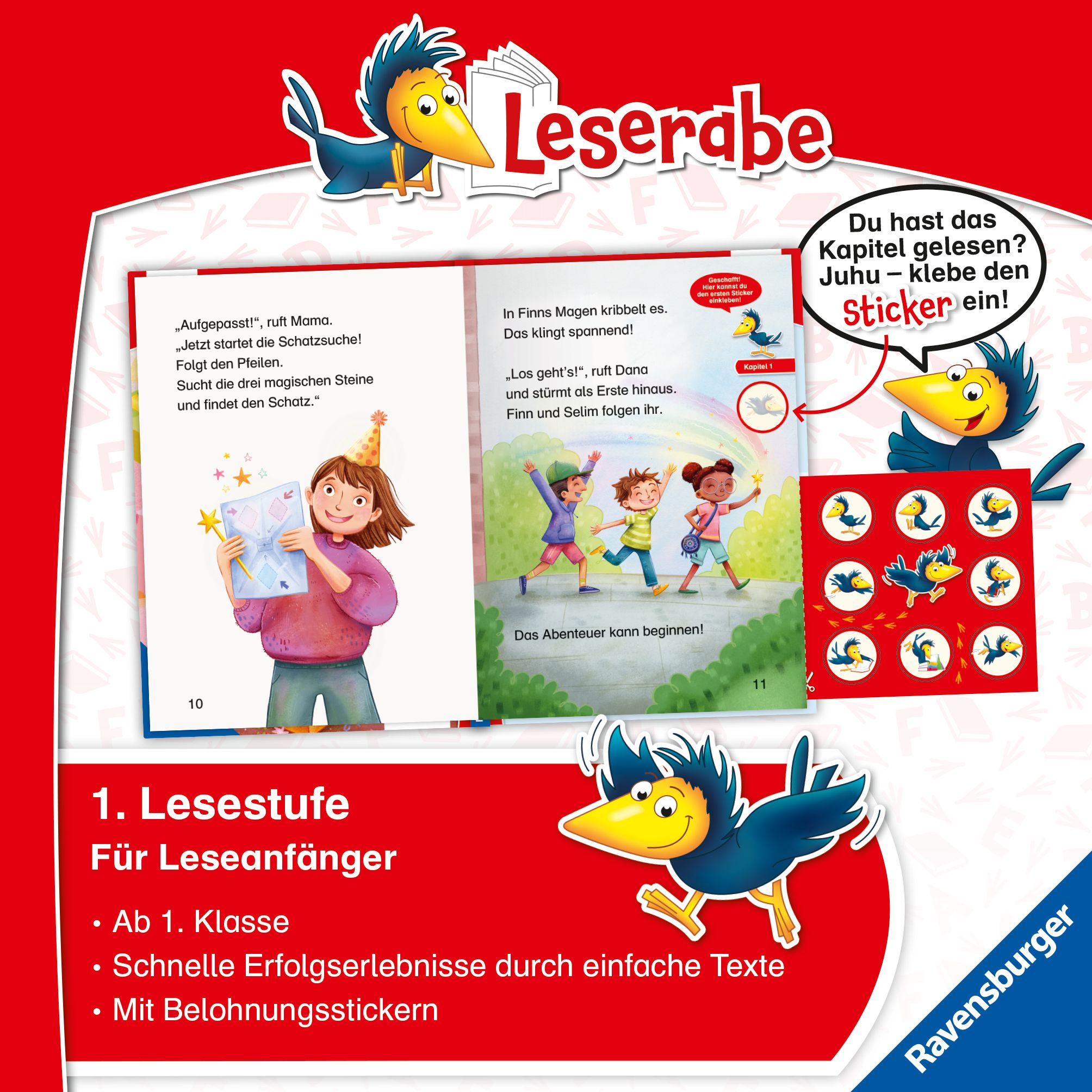 Leserabe 1. Lesestufe - Ein fantastischer Geburtstag (Mängelexemplar)