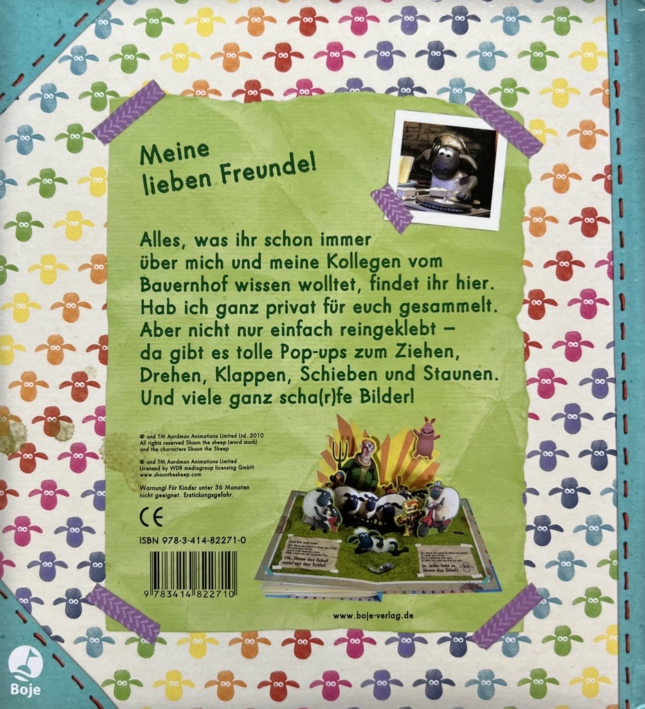 Shaun das Schaf - Mein ganz privates Pop-up-Fotoalbum