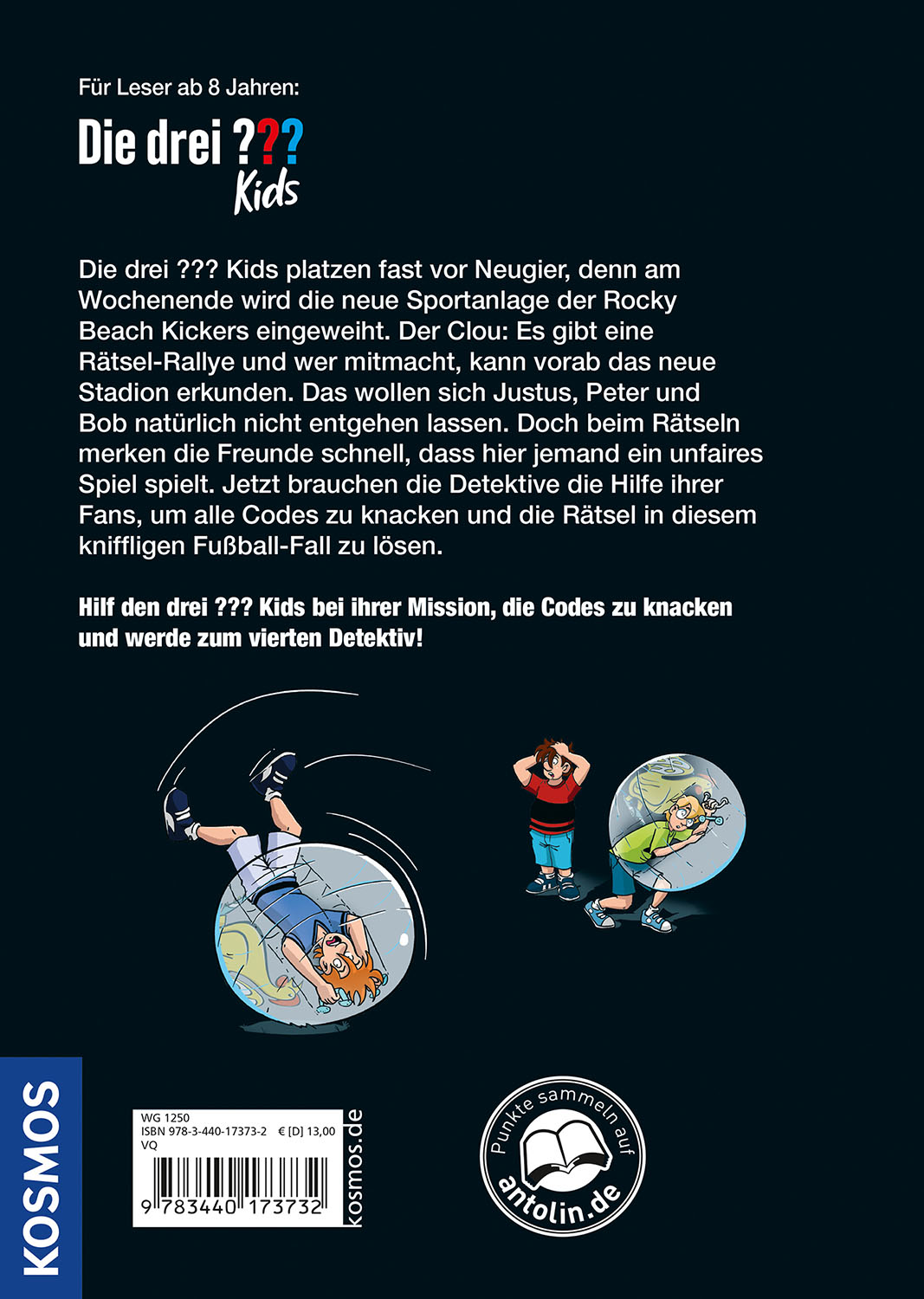 Die drei ??? Kids, Mission Fußball-Code - Escape Krimi (Mängelexemplar)