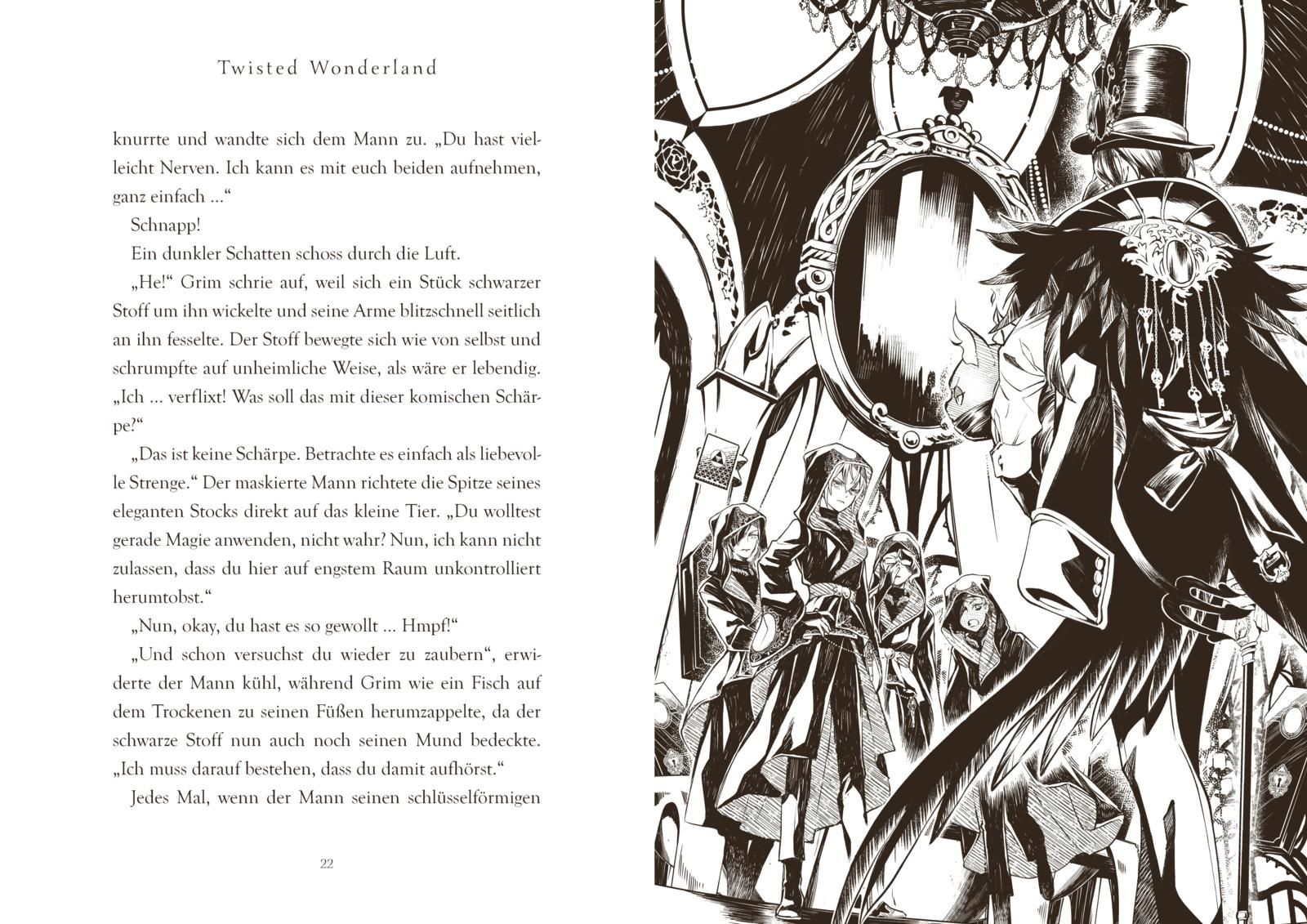 Disney: Twisted Wonderland - Roman: Rebell in der Wildnis (Mängelexemplar)