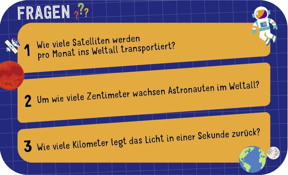 Science & Kids – Space Challenge