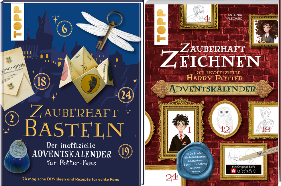 Sparpaket - 2er Set inoffizielle Harry-Potter-Adventskalender (Mängelexemplare) Sparpaket - 2er Set inoffizielle Harry-Potter-Adventskalender (Mängelexemplare)