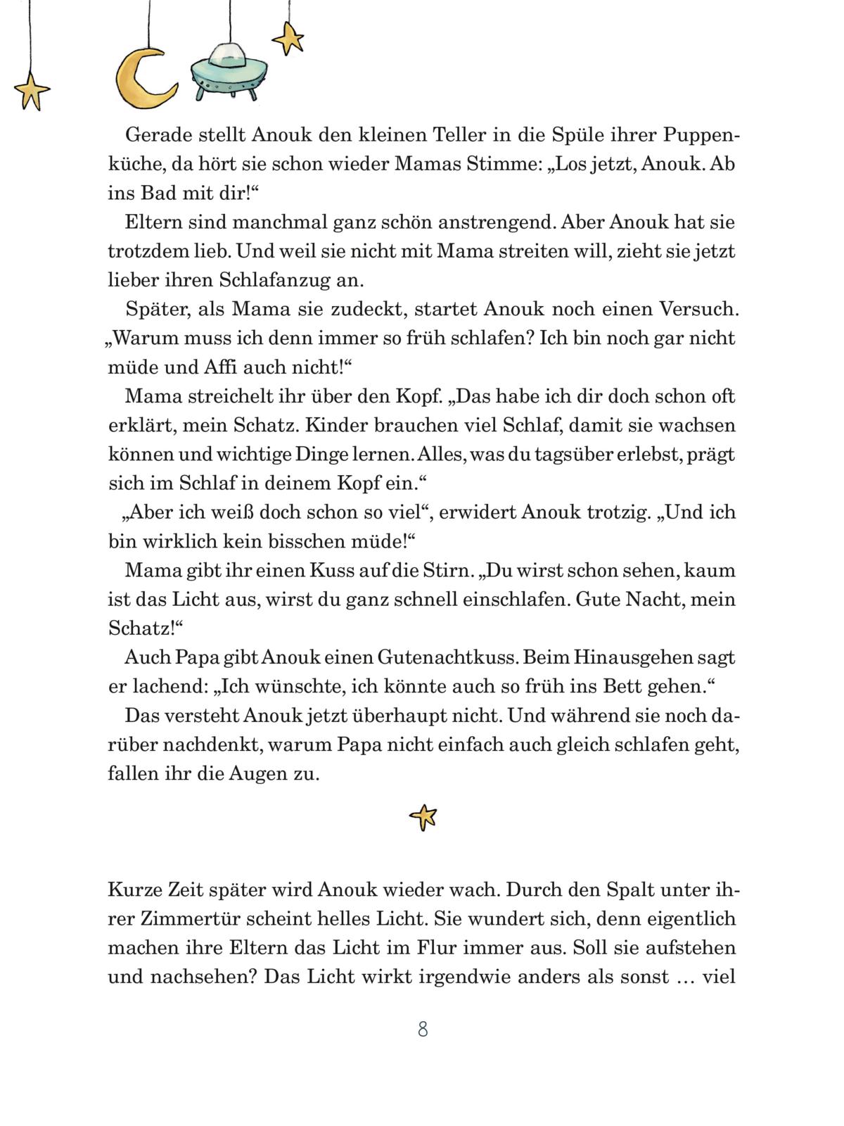 Anouk, die nachts auf Reisen geht (Mängelexemplar)