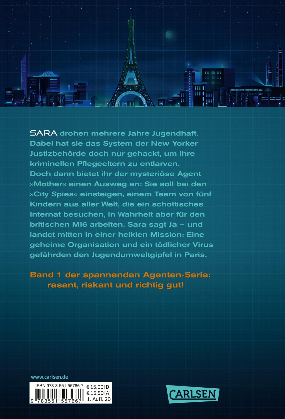 City Spies 1: Gefährlicher Auftrag-Actionreicher Spionage-Thriller für Jugendliche (Mängelexemplar)