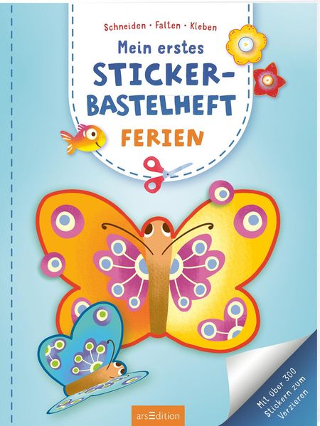 Mein erstes Sticker-Bastelheft – Ferien (Mängelexemplar)