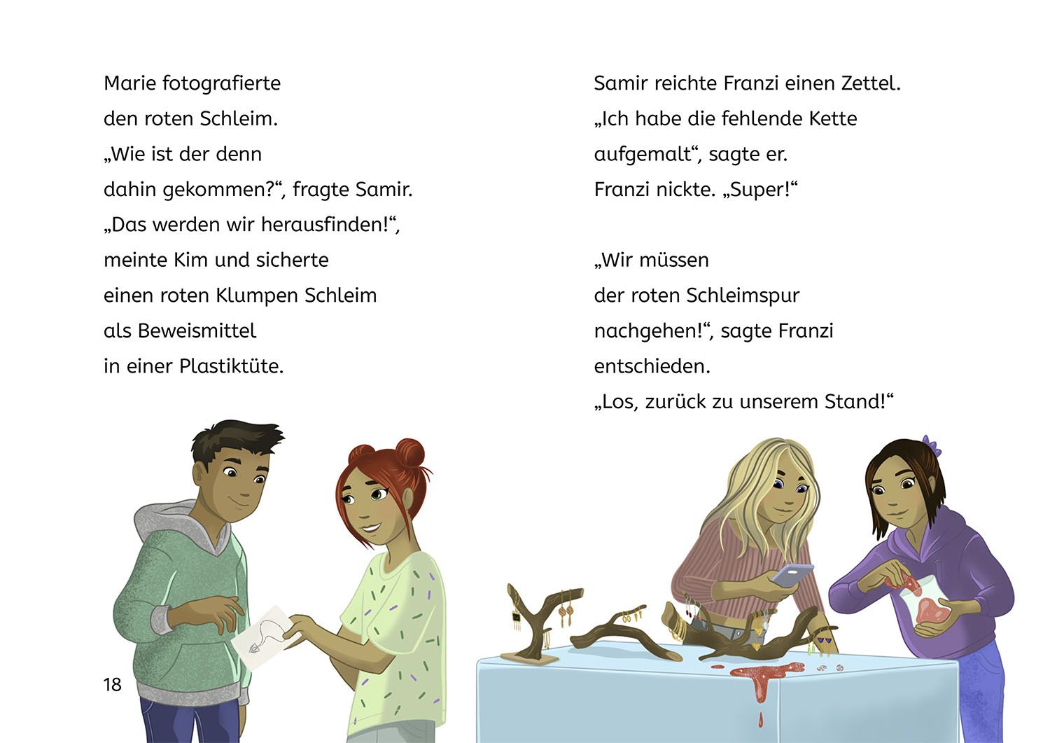 Die drei !!!, Bücherhelden 2. Klasse, Schleim-Alarm! (Mängelexemplar)