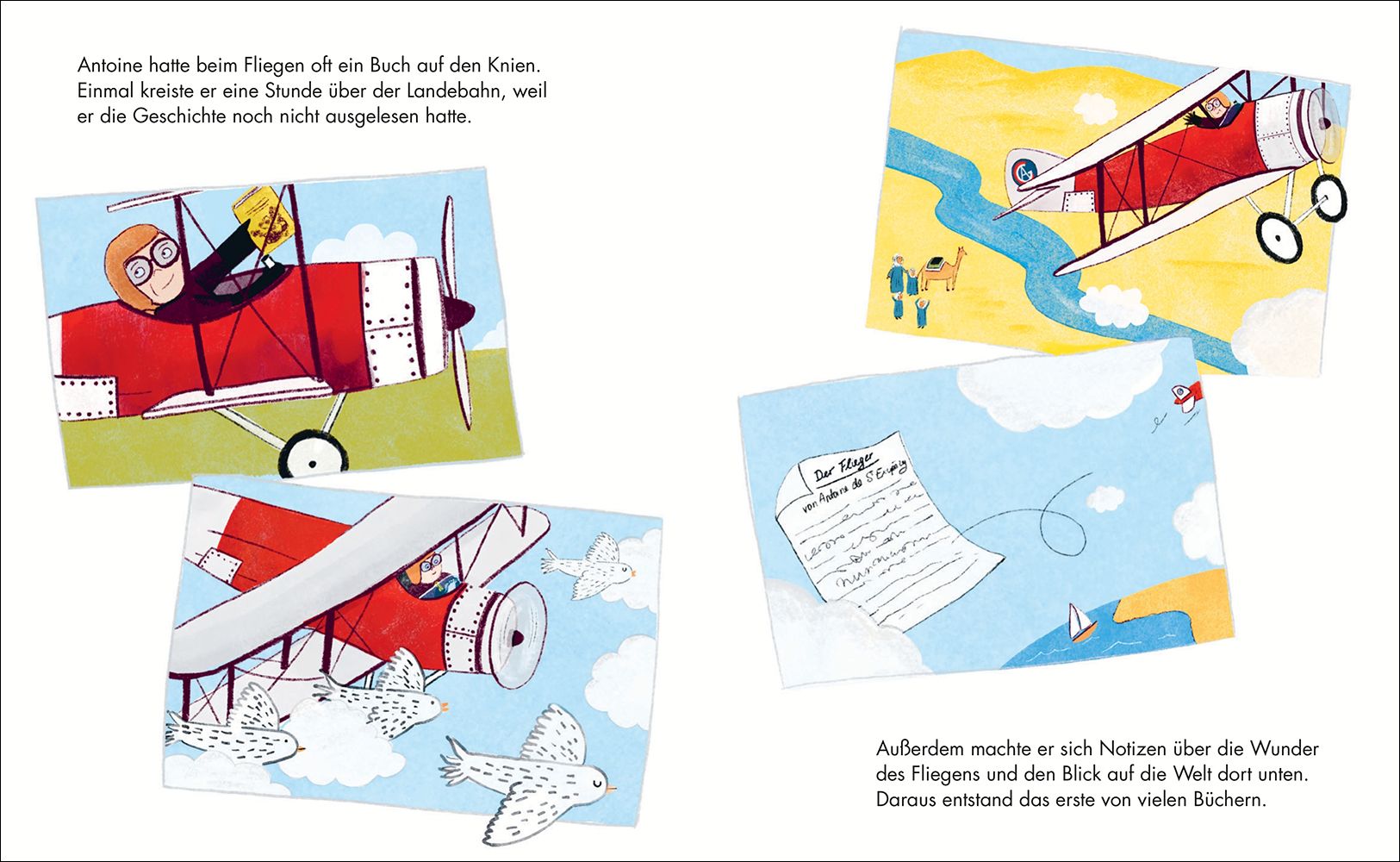 Antoine de Saint-Exupéry – Little People, BIG DREAMS (Deutsche Ausgabe) (Mängelexemplar)