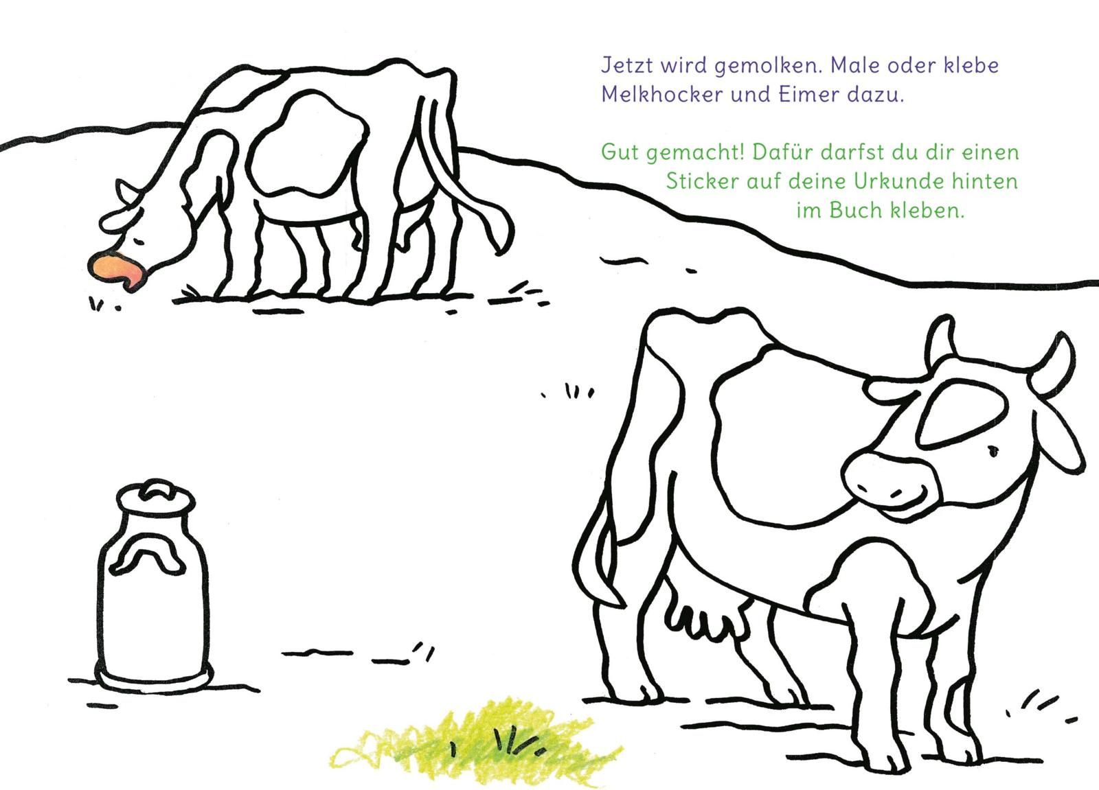 Mein erstes kleines Malbuch: Bauernhof (Mängelexemplar)