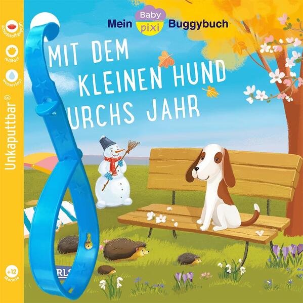 Baby Pixi (unkaputtbar) 139: Mein Baby-Pixi-Buggybuch: Mit dem kleinen Hund durchs Jahr (Mängelexemplar)