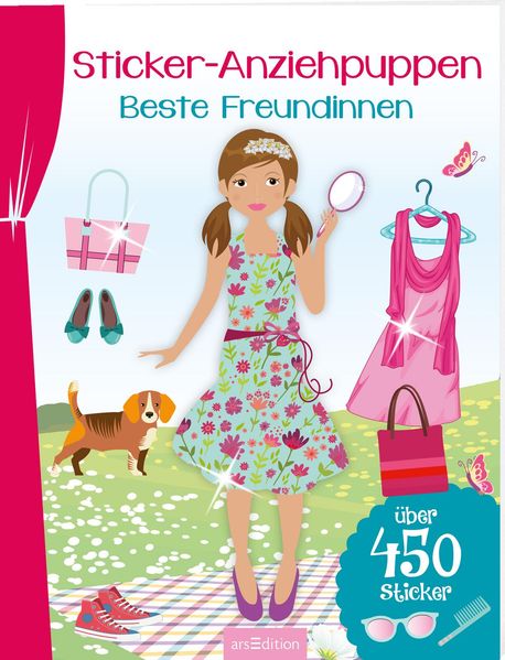 Sticker-Anziehpuppen – Beste Freundinnen (Mängelexemplar)