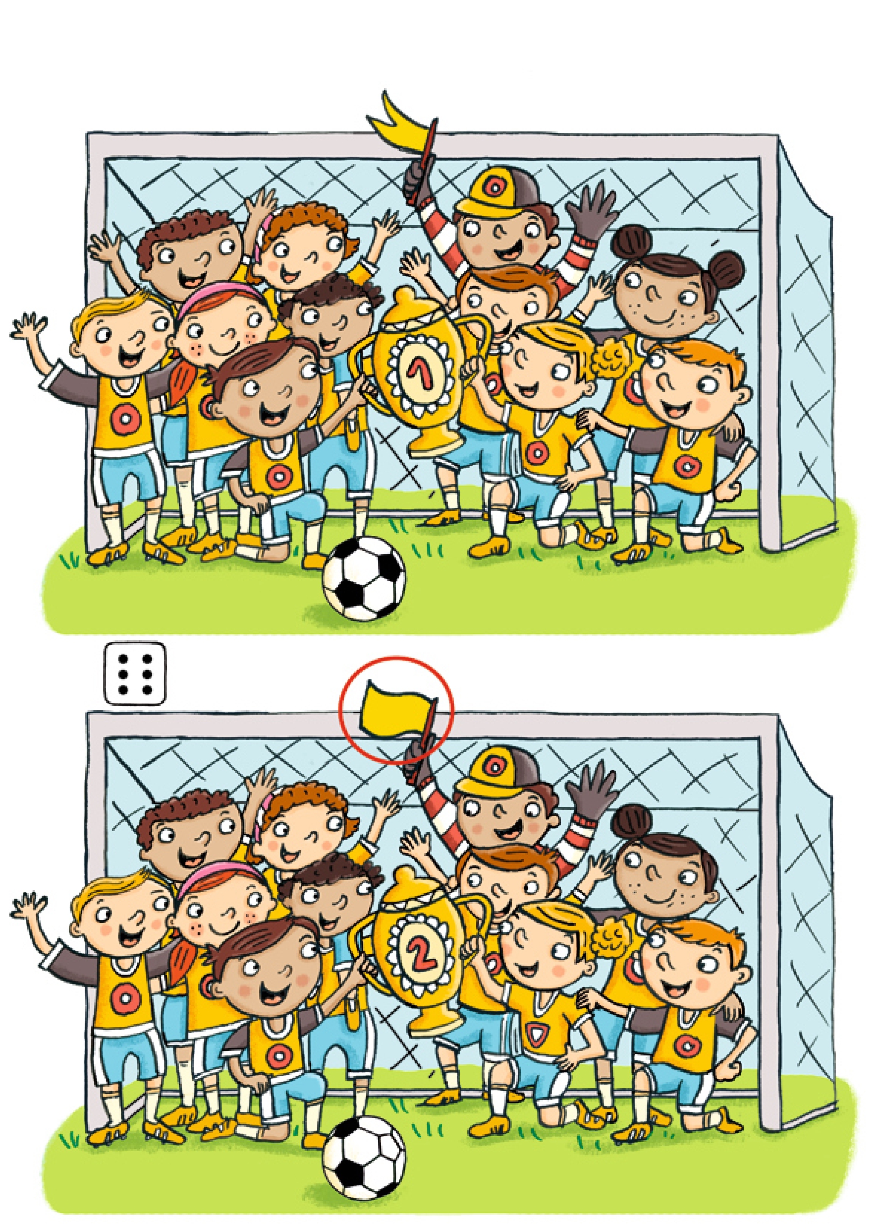 Mein Vorschul-Rätselspaß. Fußball-WM