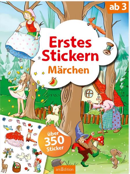 Erstes Stickern – Märchen (Mängelexemplar)