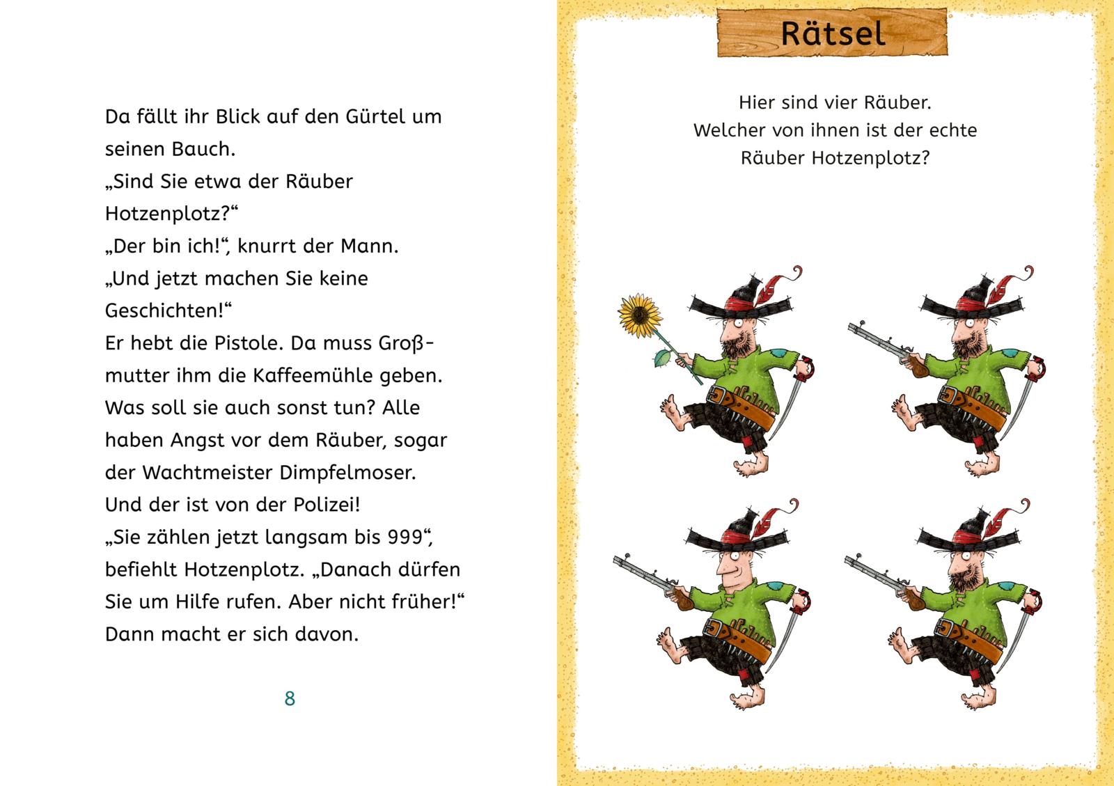 Kleine Lesehelden: Der Räuber Hotzenplotz - Der Kinderbuchklassiker (Mängelexemplar)