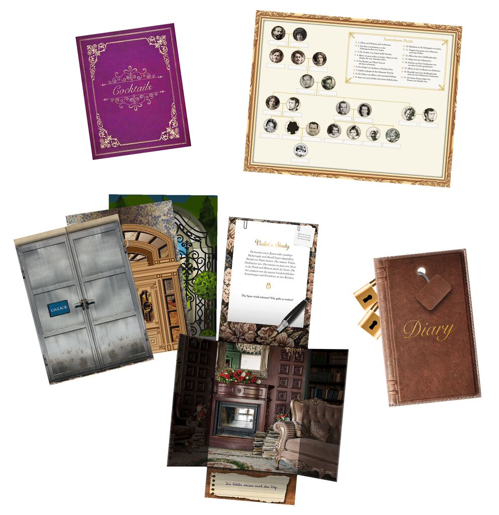 X_Das Geheimnis von Holborn Hall - Escape-Room-Spiel