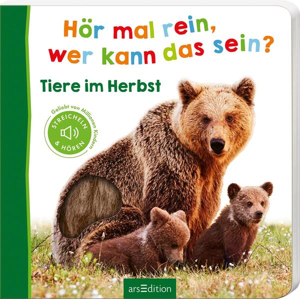 Hör mal rein, wer kann das sein? – Tiere im Herbst (Soundbuch) (Mängelexemplar)