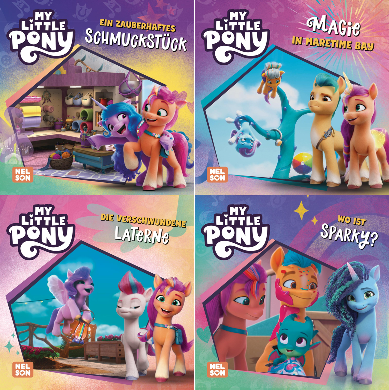 Sparpaket - 4er Set Maxi-Mini: My Little Pony