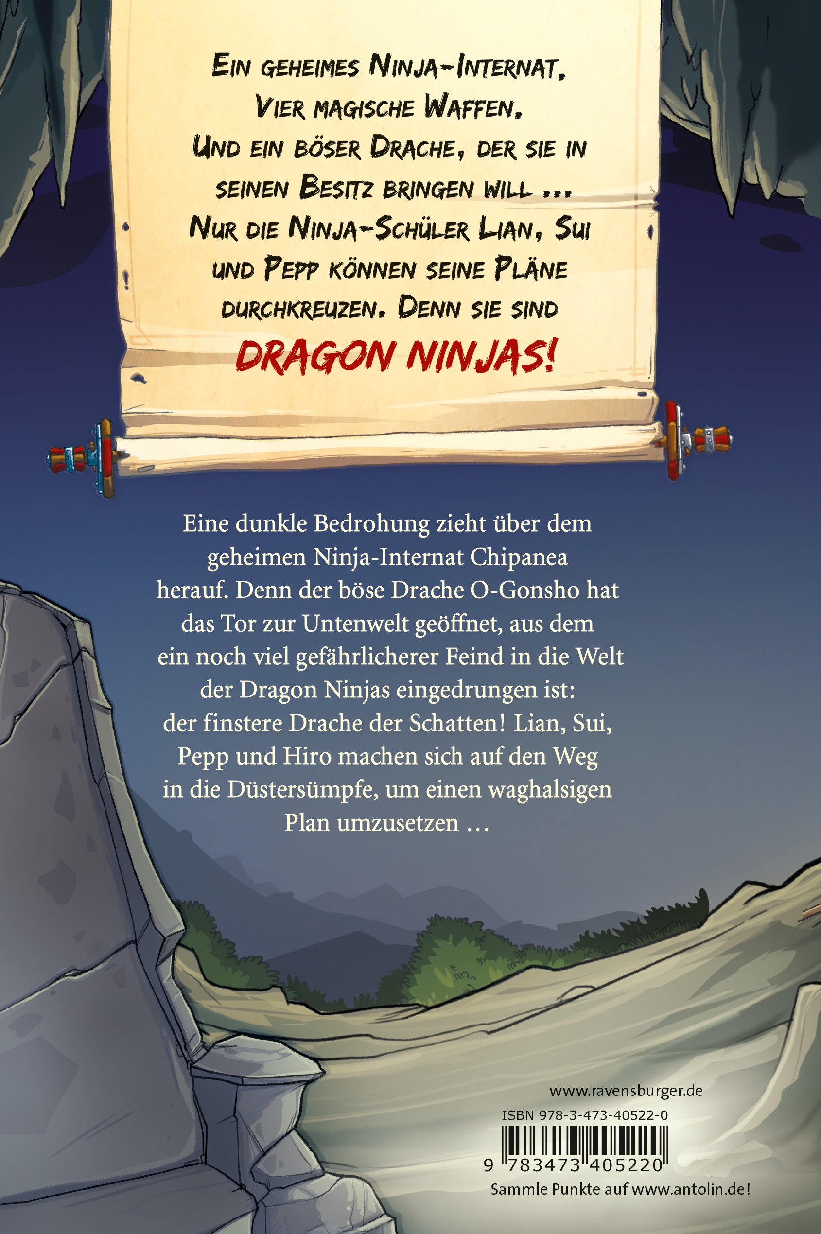 Dragon Ninjas, Band 5: Der Drache der Schatten | Drachenstarkes Kinderbuch ab 8 Jahre (Mängelexemplar)