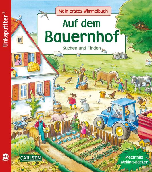Unkaputtbar: Mein erstes Wimmelbuch: Auf dem Bauernhof (Mängelexemplar)