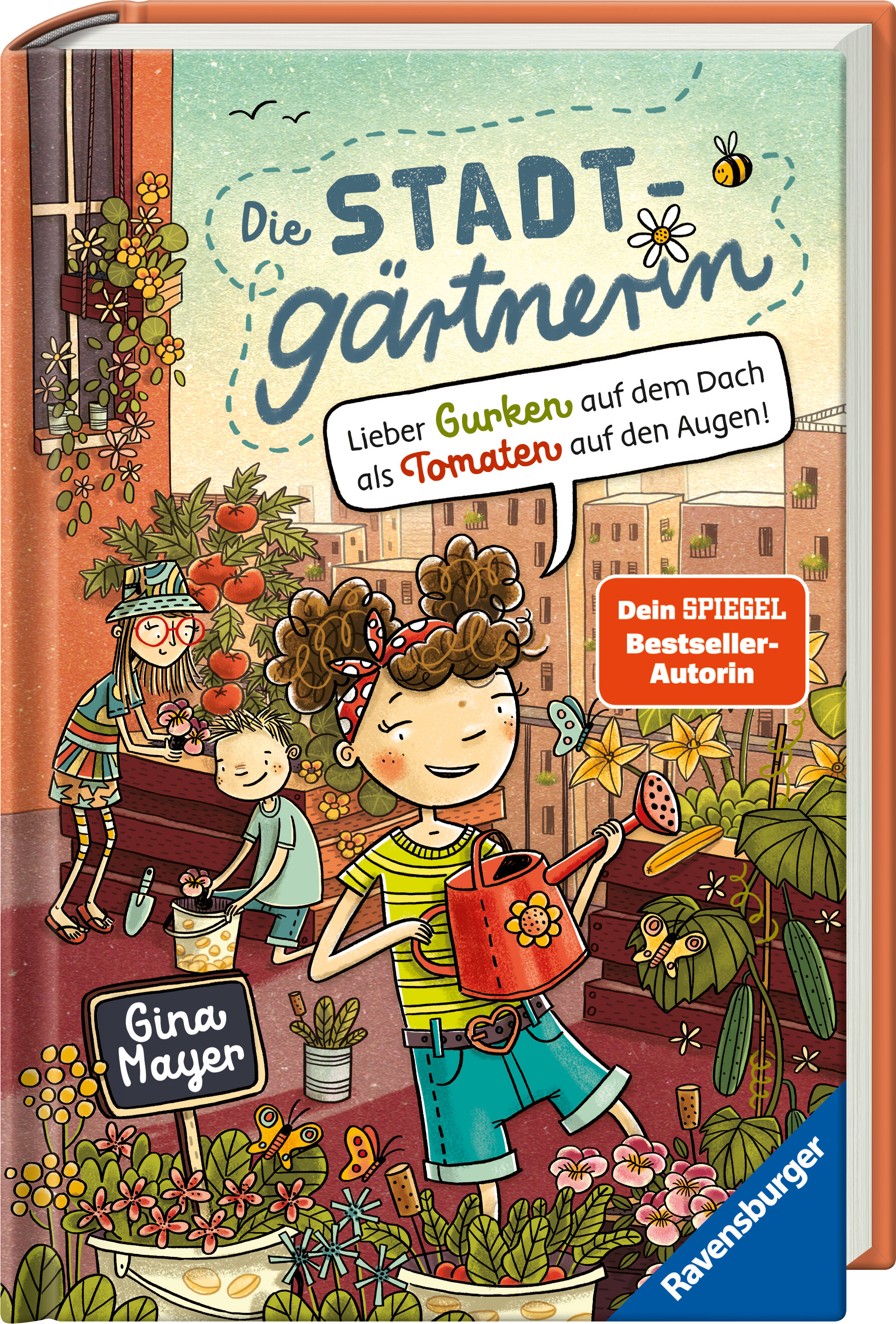 Die Stadtgärtnerin, Band 1 - Lieber Gurken auf dem Dach als Tomaten auf den Augen! (Mängelexemplar)