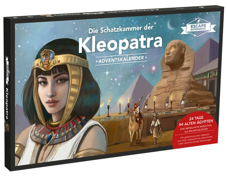 Escape Experience Adventskalender – Die Schatzkammer der Kleopatra Escape Experience Adventskalender – Die Schatzkammer der Kleopatra