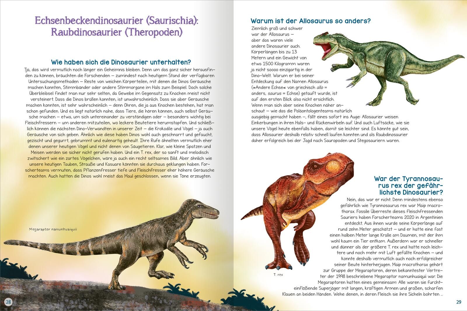 Was willst du wissen? Das große Fragen- und Antwortenbuch – Dinosaurier