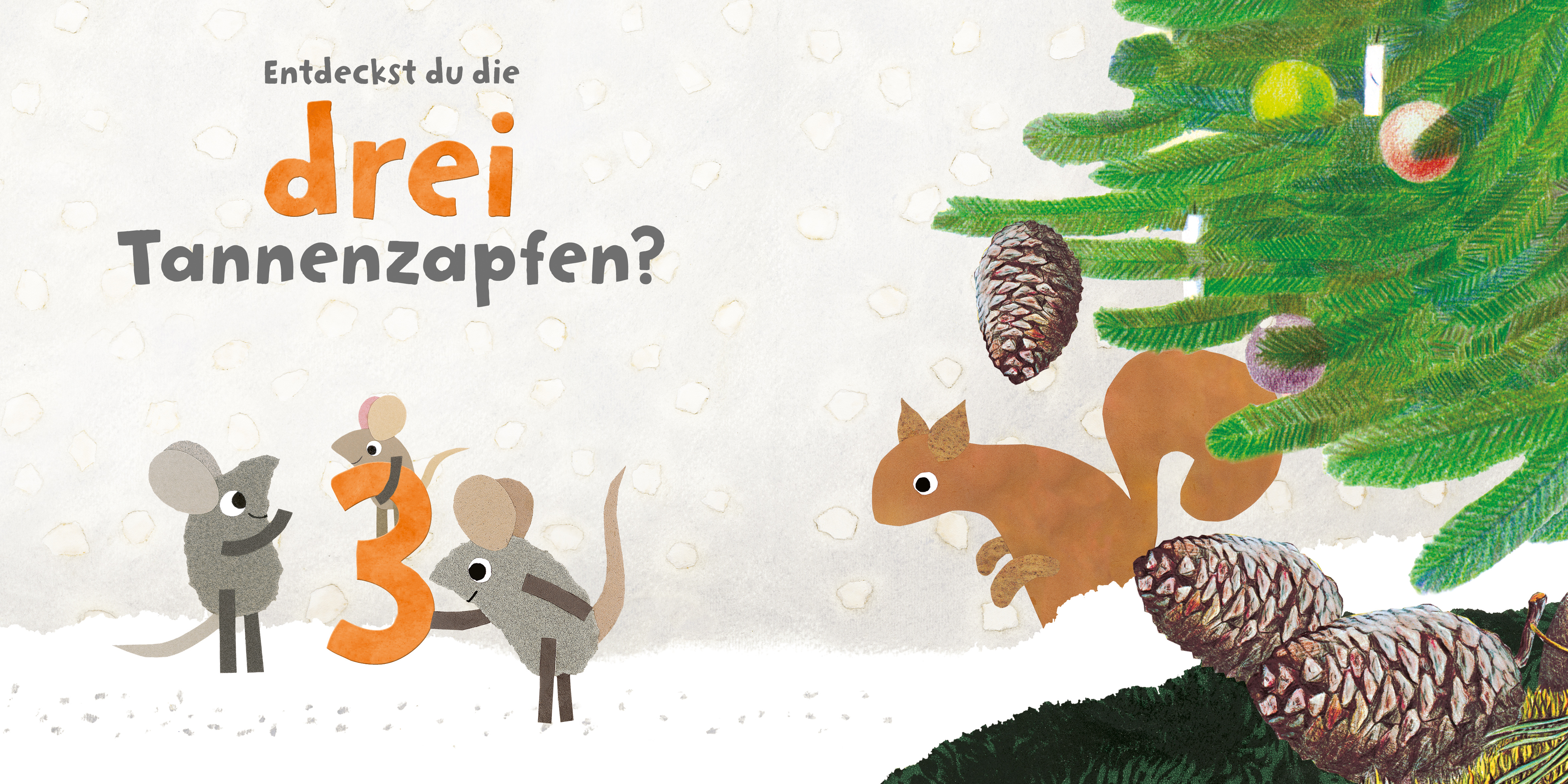 Frederick und seine Freunde – Wir zählen von 1 bis 8, dann beginnt die Weihnachtsnacht (Mängelexemplar)