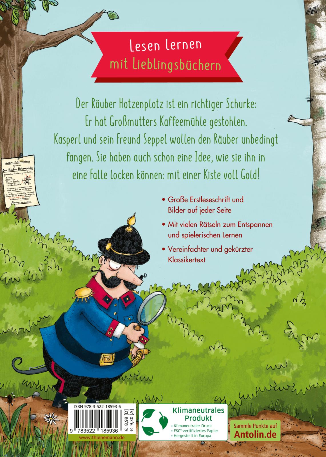 Kleine Lesehelden: Der Räuber Hotzenplotz - Der Kinderbuchklassiker (Mängelexemplar)
