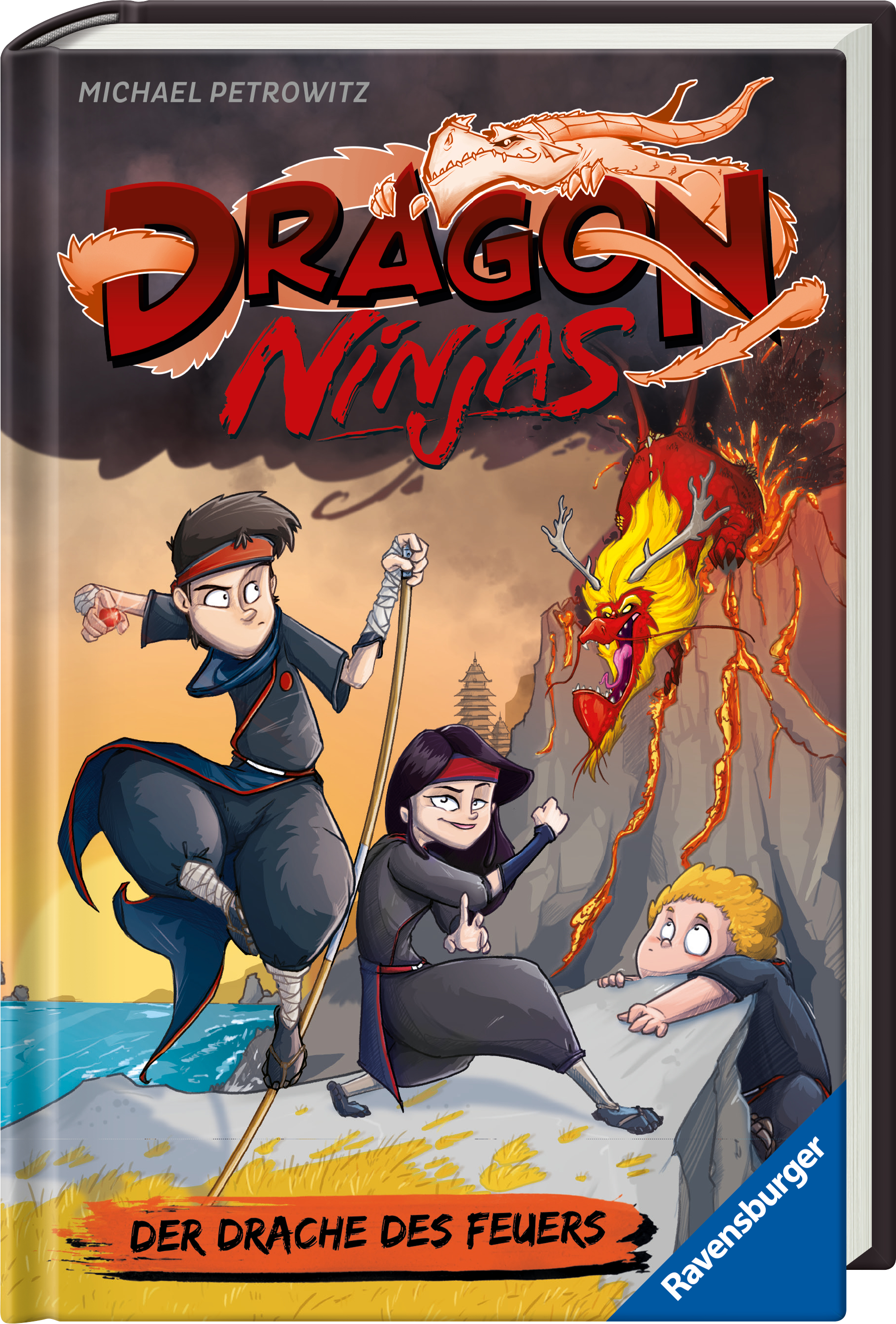 Dragon Ninjas, Band 2 - Der Drache des Feuers (Mängelexemplar)
