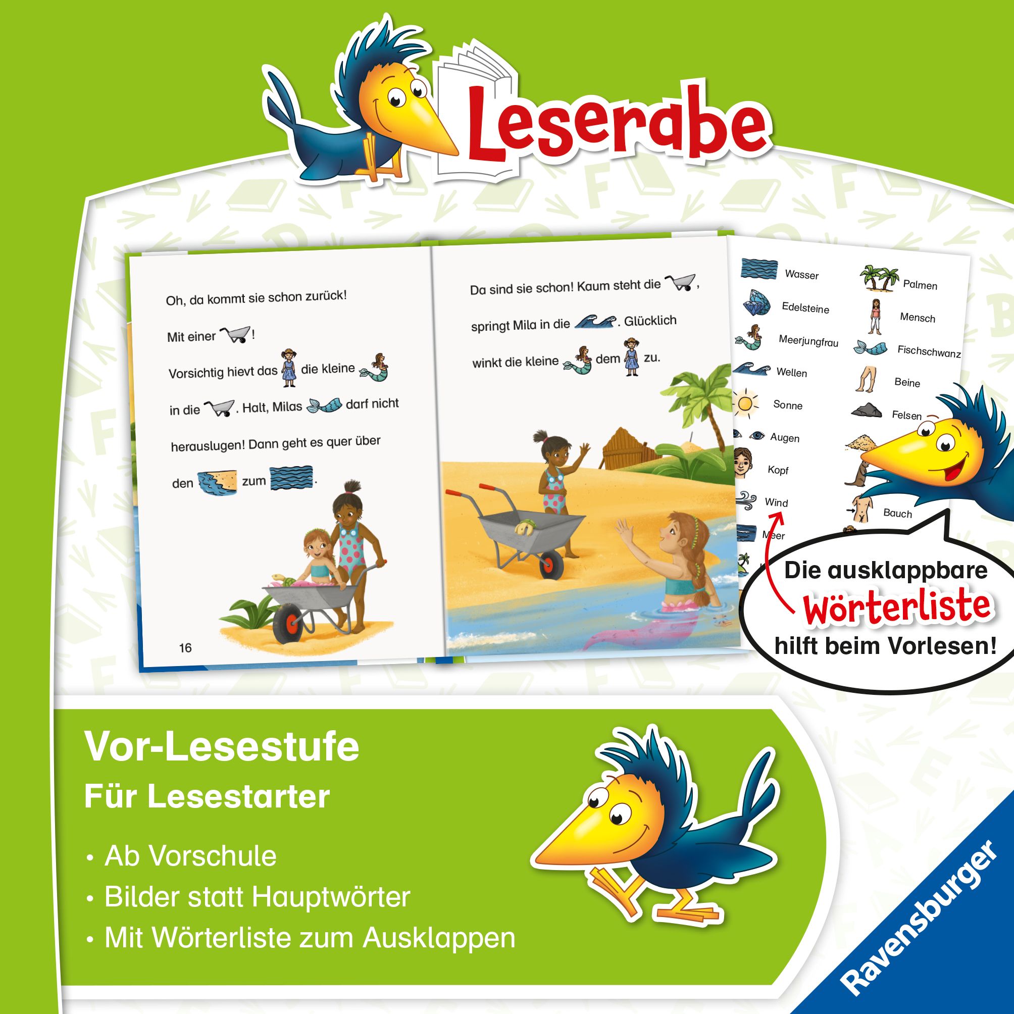 Leserabe Vor-Lesestufe - Meerjungfrauengeschichten (Mängelexemplar)