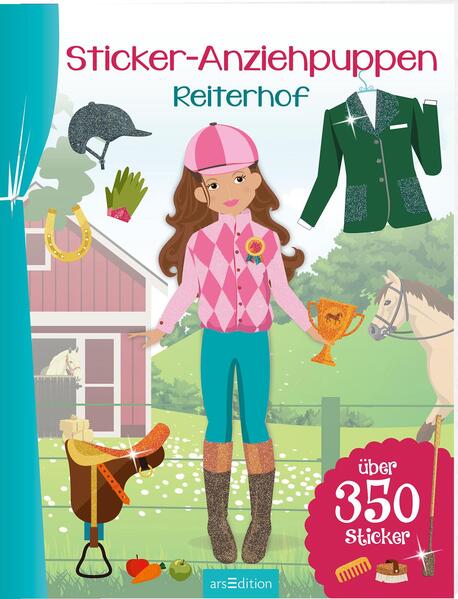 Sticker-Anziehpuppen – Reiterhof (Mängelexemplar)