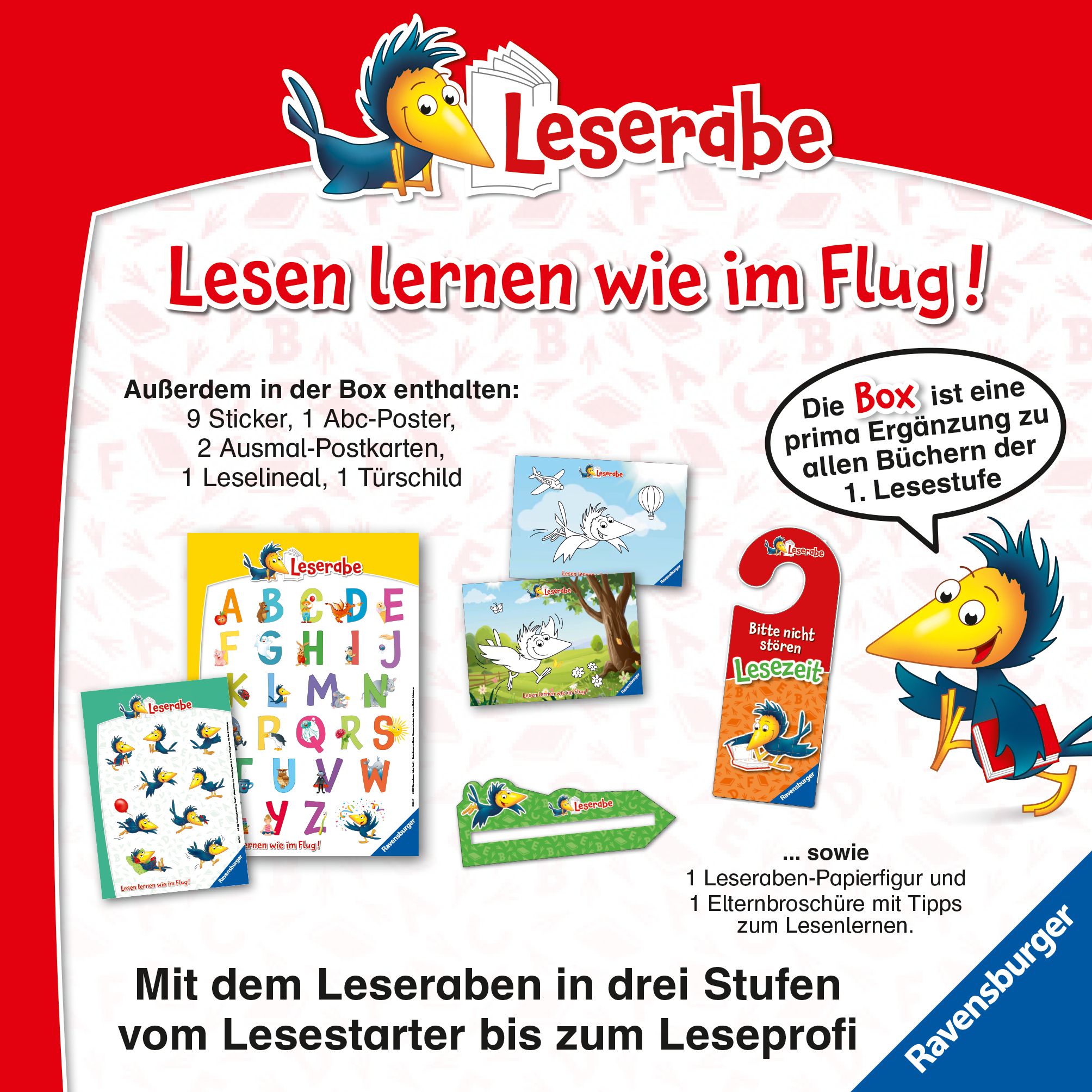 Leserabe Sonderausgaben - Deine große Leseraben Box (Mängelexemplar)