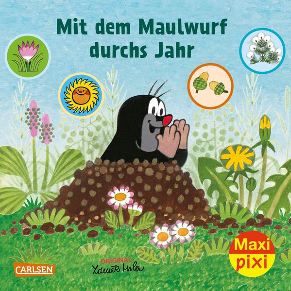 Maxi Pixi 405: Mit dem Maulwurf durchs Jahr (Mängelexemplar)