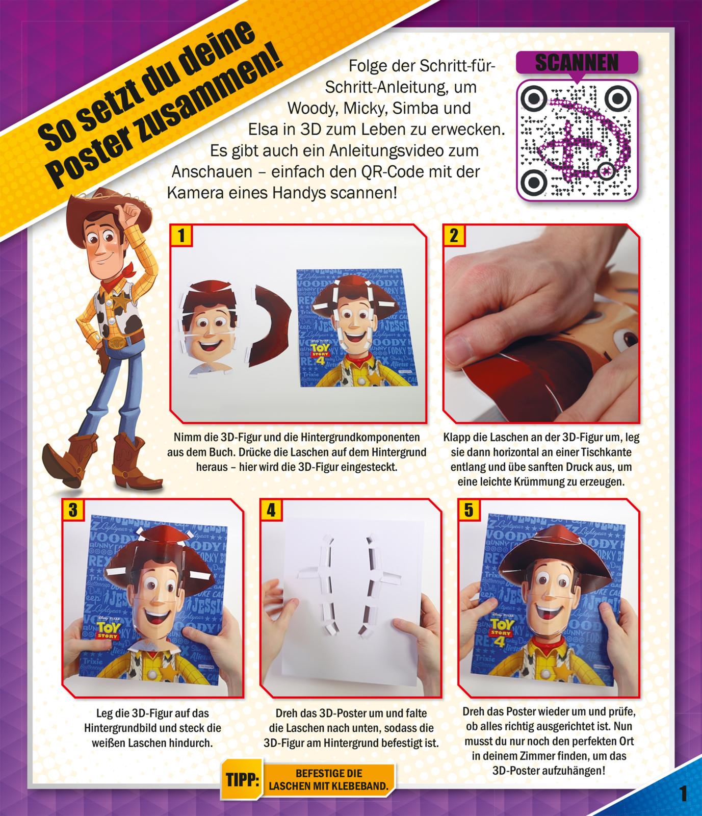 Disney: 3D-Poster