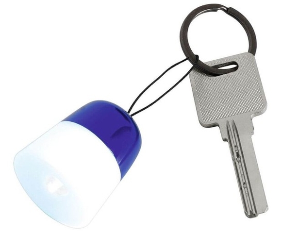Mini-Pull-Light - Licht am Schlüsselanhänger (Farbe wird zufällig gewählt)