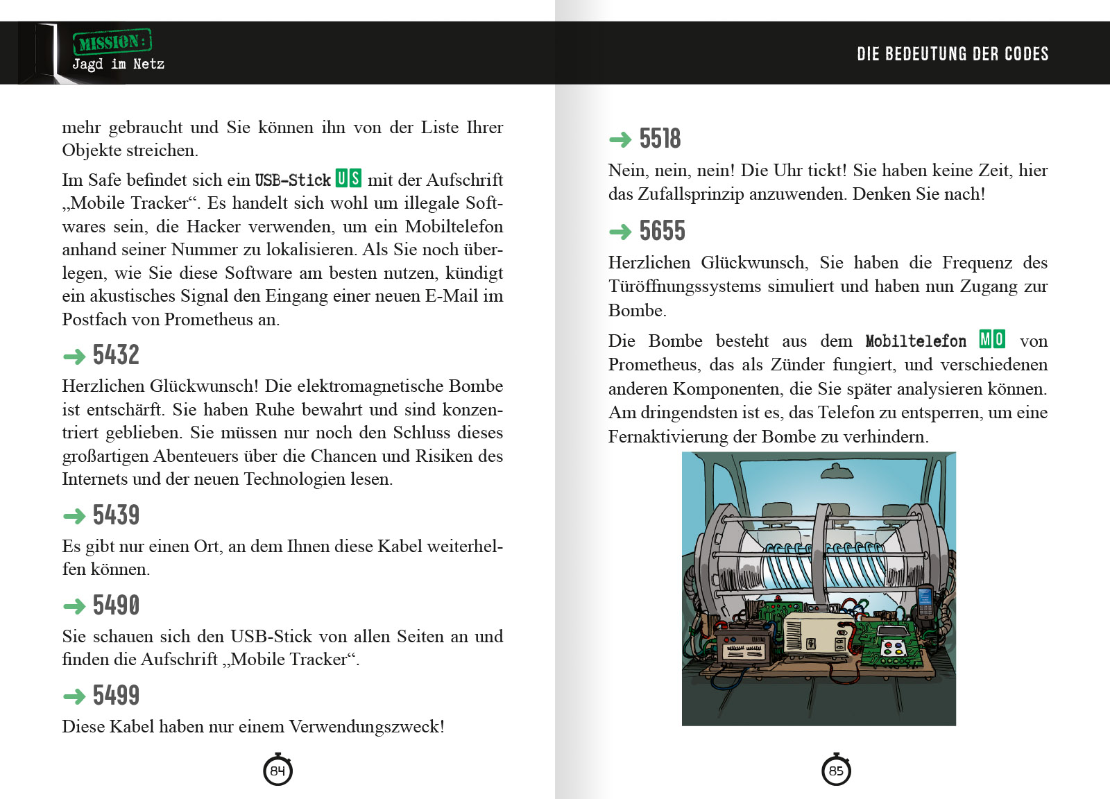 Pocket Escape Book (Escape Room, Escape Game) - Jagd im Netz
