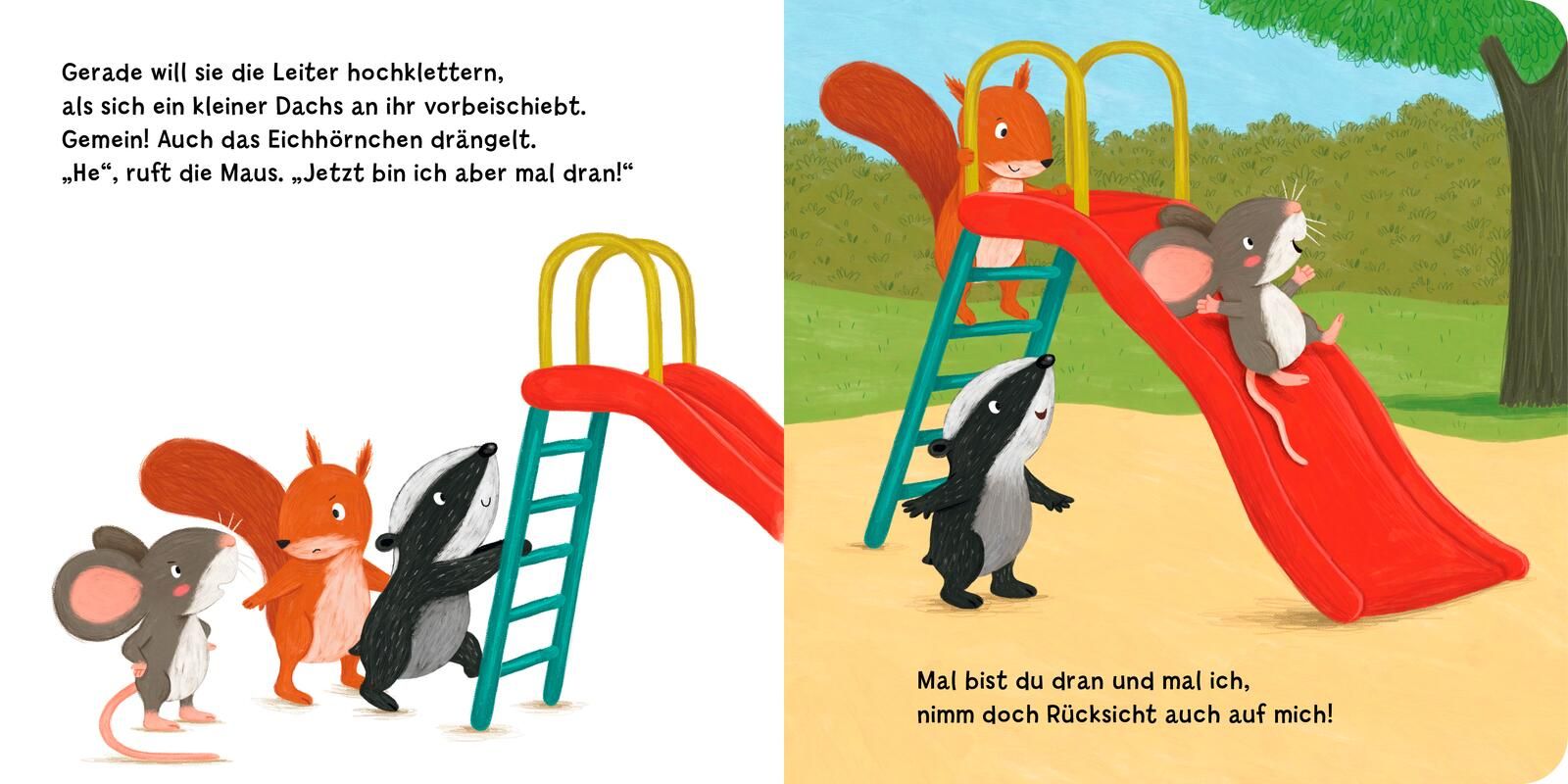 Miteinander macht Spaß, kleine Maus!