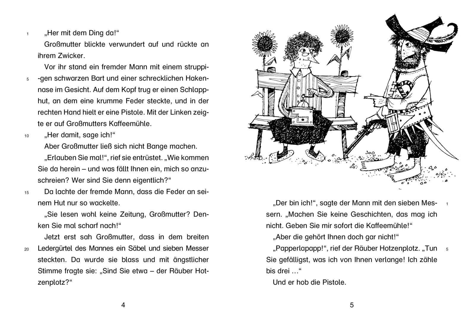Der Räuber Hotzenplotz 1: Der Räuber Hotzenplotz - Schulausgabe (Mängelexemplar)