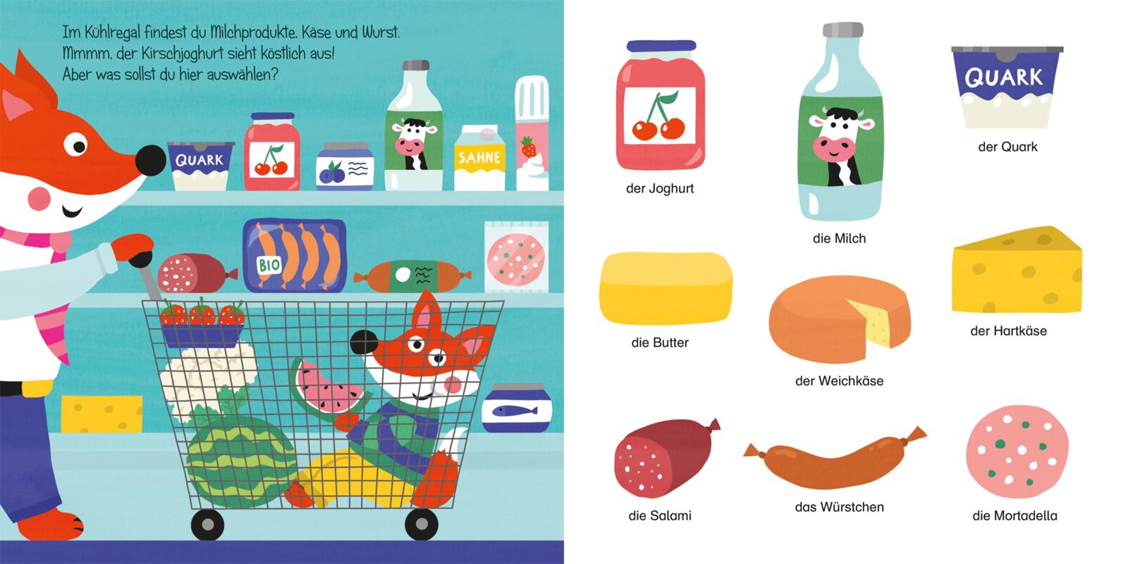 Wir spielen Einkaufen: Supermarkt