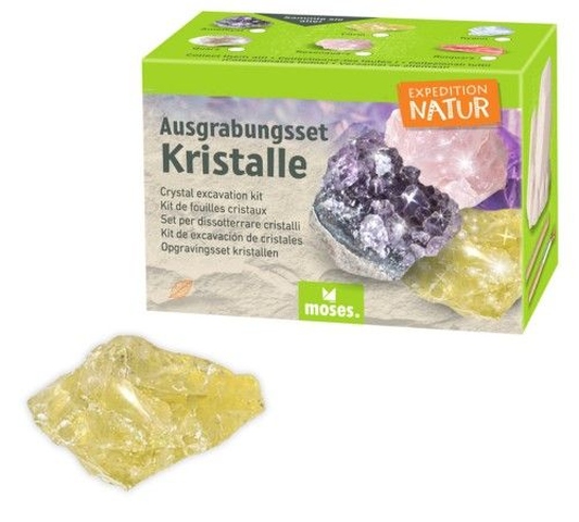 Expedition Natur Ausgrabungsset Kristall (Kristall wird zufällig gewählt)