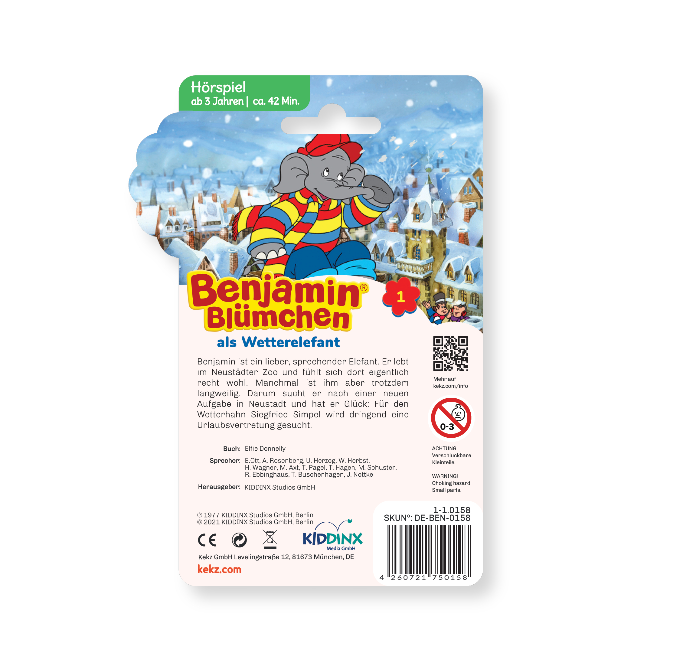 Benjamin Blümchen als Wetterelefant (Kekz Hörspiel)