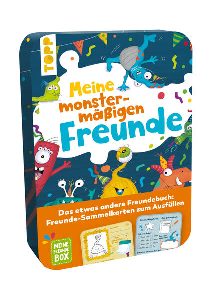Meine monstermäßigen Freunde - Das etwas andere Kindergarten-Freundebuch