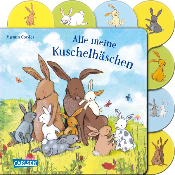 77930238ac2cc5368ae020fd71213efd1679558209 Alle meine Kuschelhäschen - Buntes Registerbuch für kleine Hände (Mängelexemplar)