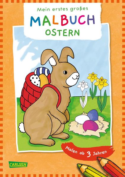 5d694cd2f067202625e0f963401543e71677769532 Mein erstes großes Malbuch: Ostern - Malen ab 3 Jahre (Mängelexemplar)
