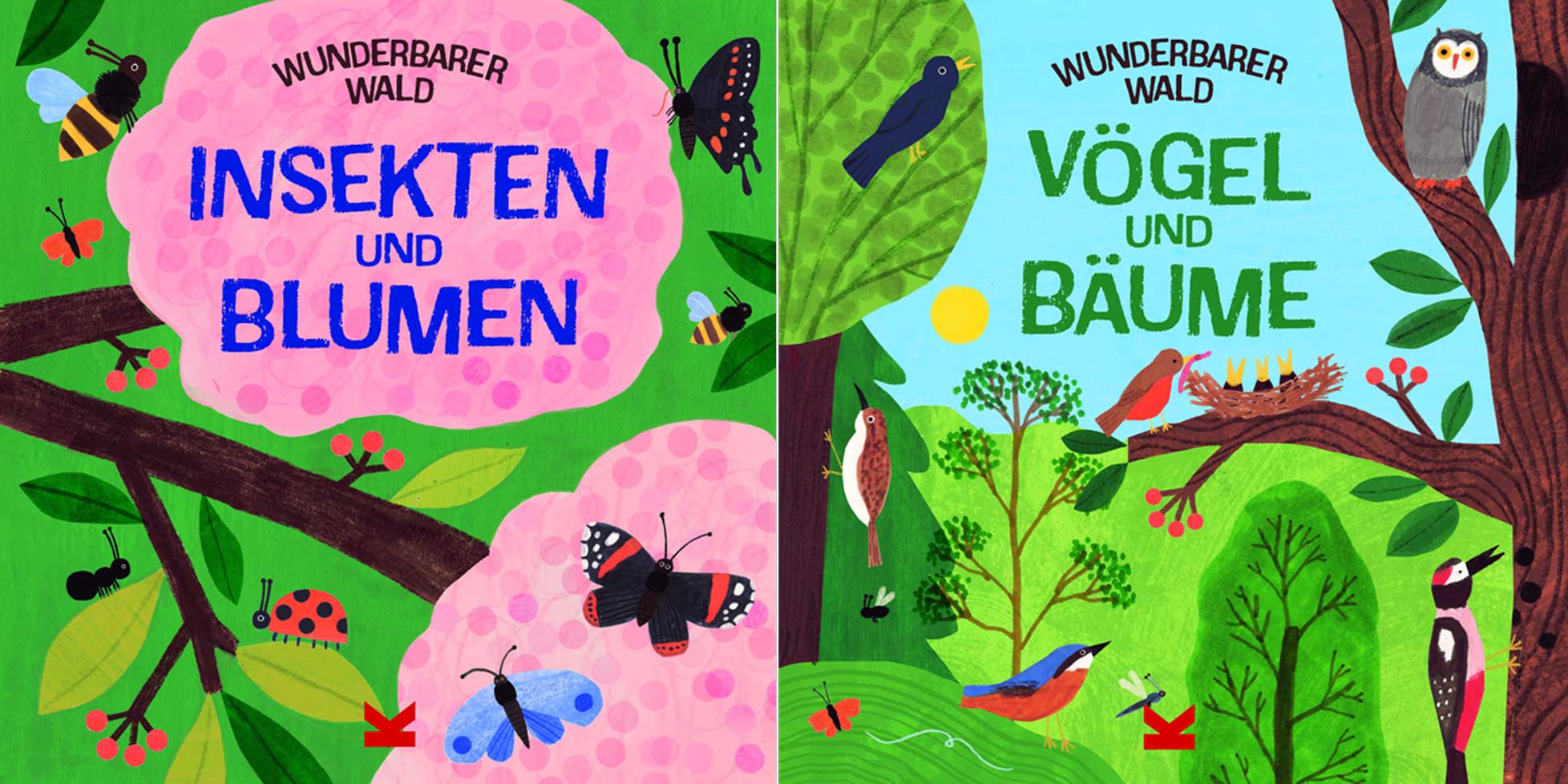 Sparpaket - Wunderbarer Wald: Insekten und Blumen | Vögel und Bäume