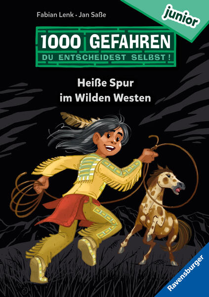 1000 Gefahren junior - Heiße Spur im Wilden Westen (Erstlesebuch mit "Entscheide selbst"-Prinzip für Kinder ab 7 Jahren) (Mängelexemplar)