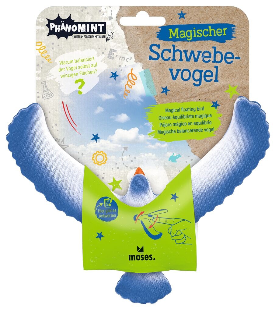 X_PhänoMINT Magischer Schwebevogel (Farbe wird zufällig gewählt)