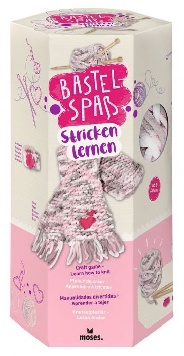 4033477381330-1 Bastelspaß - Stricken lernen